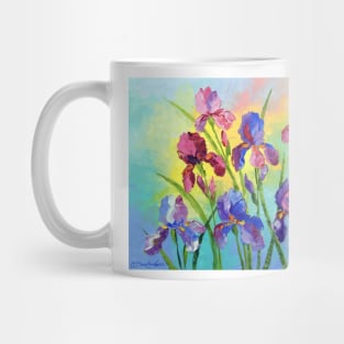 Irises Mug